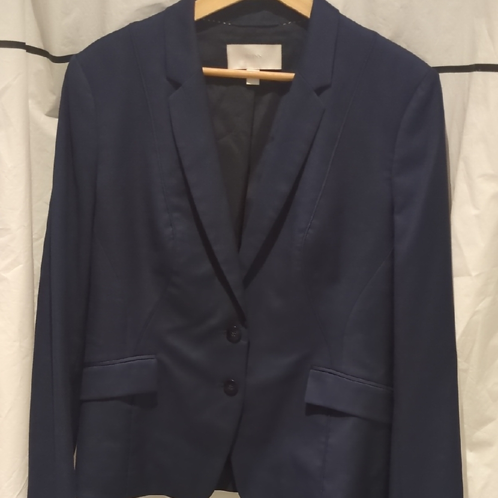 Boss (by Hugo Boss) Jenesa Navy Blue Blazer, Size US 10